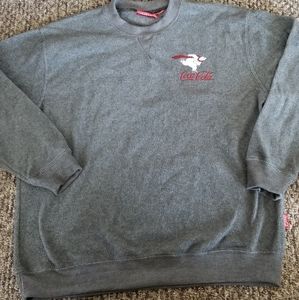 Vintage 90s embroidered coca cola polar bear sweat